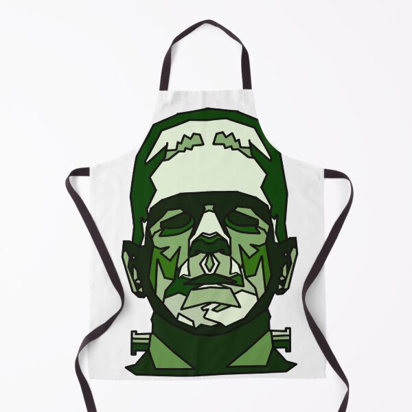Item preview, Halloween Monster - Green - Geometric - Frankenstein monster designed and sold by Geometricshow.