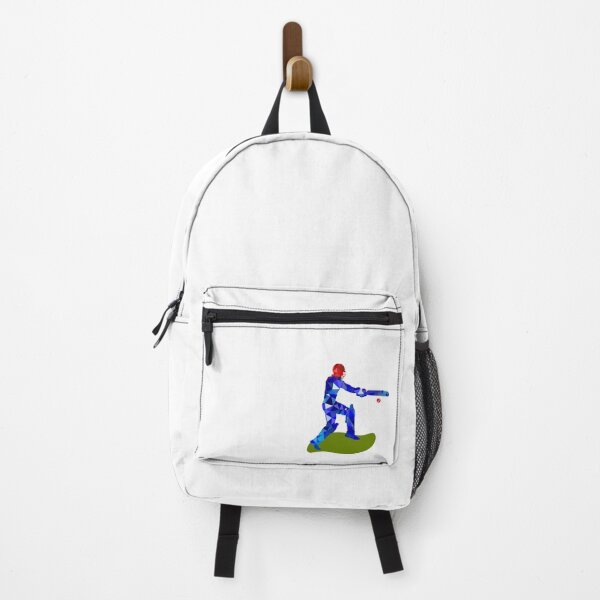 Item preview, Cricket batsman on pitch - unique geometric pattern England, UK colours designed and sold by Deegital18.