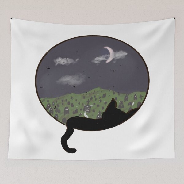 Item preview, Kitty InThe Graveyard designed and sold by MooskieMallie.