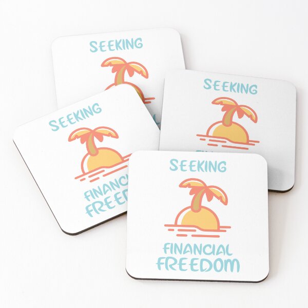 Item preview, Seeking Financial Freedom designed and sold by HappyFunnyTees.