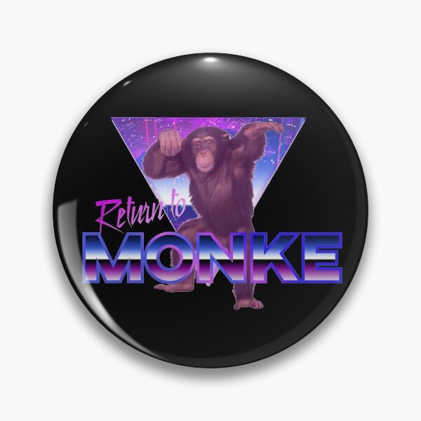 Item preview, Reject Humanity; Return To Monke (80s Aesthetic) designed and sold by Ettore13.