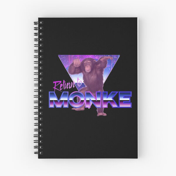 Item preview, Reject Humanity; Return To Monke (80s Aesthetic) designed and sold by Ettore13.