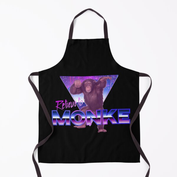 Item preview, Reject Humanity; Return To Monke (80s Aesthetic) designed and sold by Ettore13.