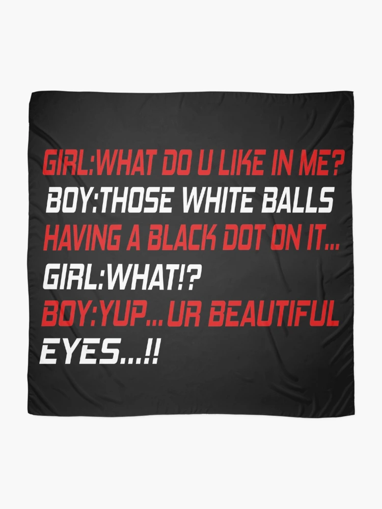 Thumbnail 2 of 3, Scarf, Quiz Test Riddle designed and sold by Fashimation20.