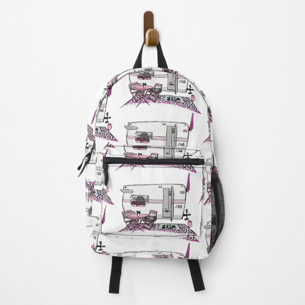 Item preview, Pink Shasta Camper Glamping designed and sold by Michael Garber.