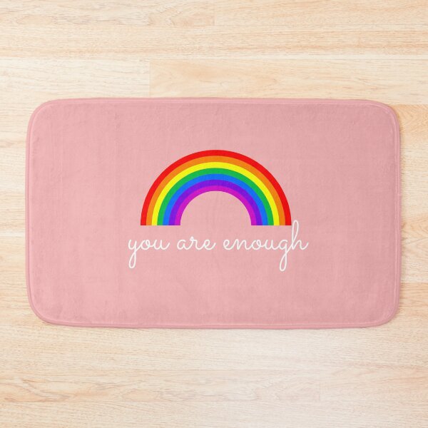 Item preview, You Are Enough + Rainbow designed and sold by cutetype.