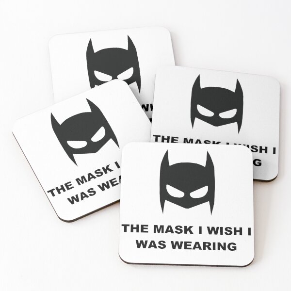 Item preview, The mask I wish I was wearing designed and sold by ScapegoatPrints.