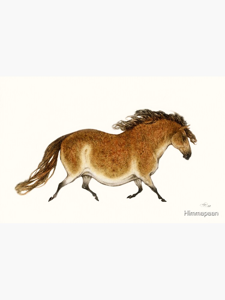Pudgy Horse Lascaux Tribute 1 by Himmapaan