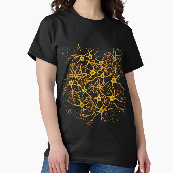 Item preview, Astrocytes in Warm Colors designed and sold by Hodgepodge Bricolage.