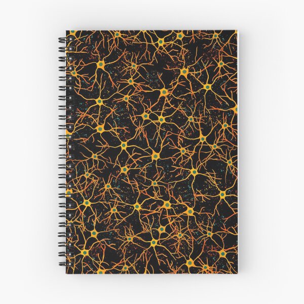 Item preview, Astrocytes in Warm Colors designed and sold by Hodgepodge Bricolage.