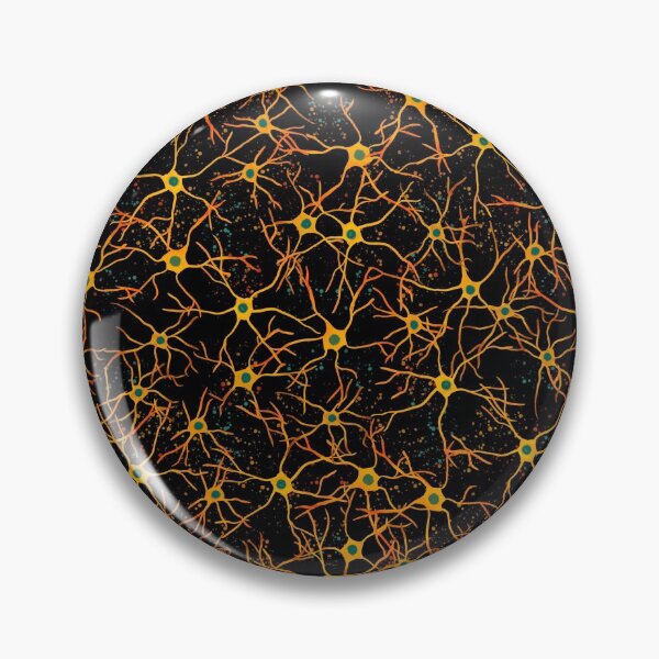 Item preview, Astrocytes in Warm Colors designed and sold by Hodgepodge Bricolage.