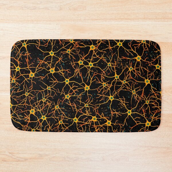 Item preview, Astrocytes in Warm Colors designed and sold by Hodgepodge Bricolage.