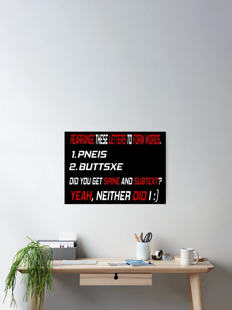 Thumbnail 2 of 3, Poster, Quiz Test Riddle designed and sold by Fashimation20.