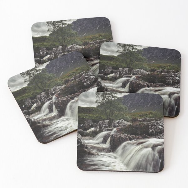 Item preview, Buachaille Etive Mòr Waterfalls designed and sold by Aaron Watkins.