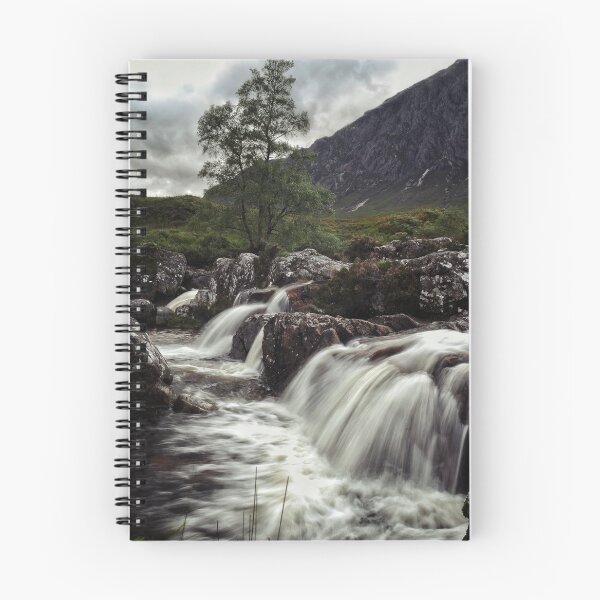 Item preview, Buachaille Etive Mòr Waterfalls designed and sold by Aaron Watkins.