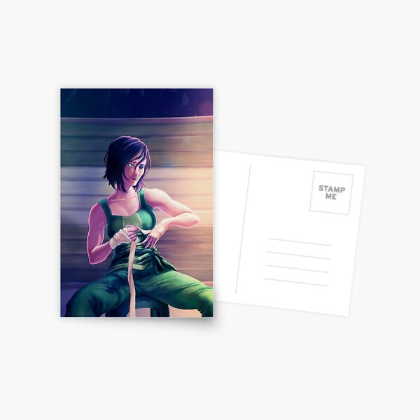 Korra Alone Postcard