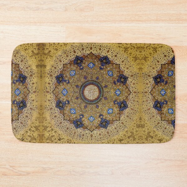 Item preview, Golden Sunburst Mandala 1645, India designed and sold by owlandmushrooms.