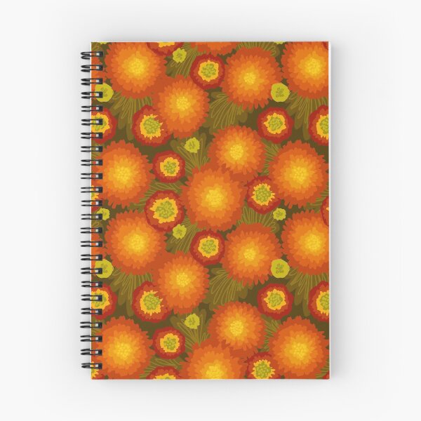 Item preview, Fall Mums on Green designed and sold by ColorObsession.
