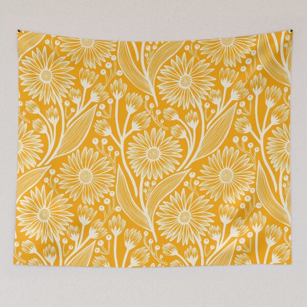 Item preview, Saffron Coneflowers designed and sold by ColorObsession.