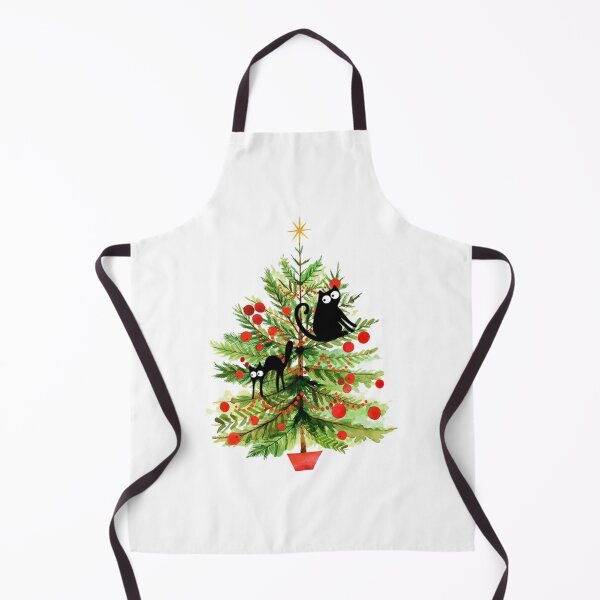 Item preview, Cat in a Christmas tree, Cat Christmas cards and gifts designed and sold by avit1.