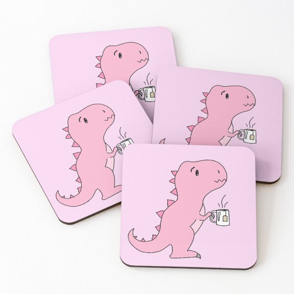 Item preview, Pink Tea-Rex Dinosaur designed and sold by bassoongirl123.