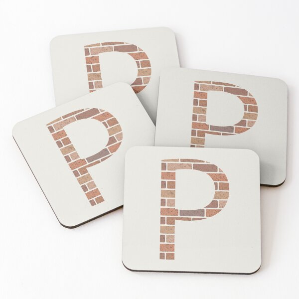 Item preview, Brick wall P letter designed and sold by EngineerGoC.