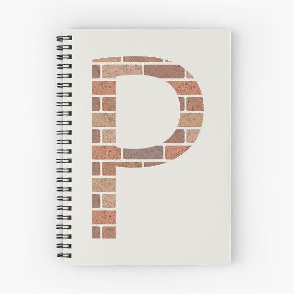 Item preview, Brick wall P letter designed and sold by EngineerGoC.