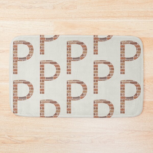Item preview, Brick wall P letter designed and sold by EngineerGoC.