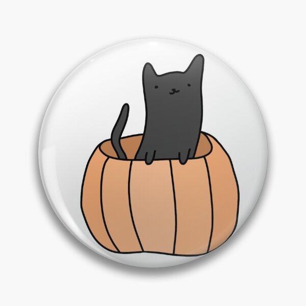 Item preview, Cat in Pumpkin designed and sold by Taylor Anglemyer.