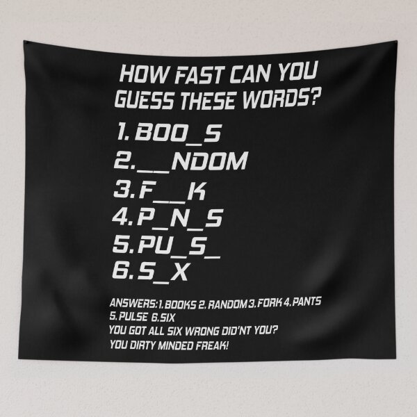 Item preview, Quiz Test Riddle designed and sold by Fashimation20.