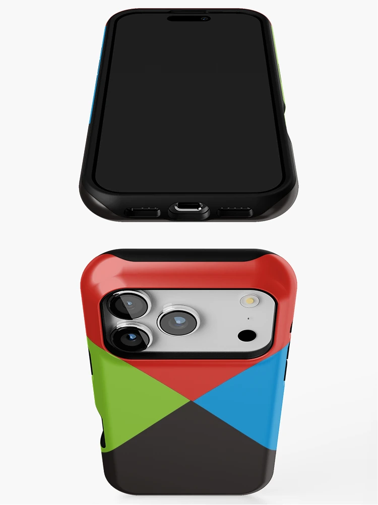 Thumbnail 3 of 4, iPhone Case, Color Square  designed and sold by raza20.