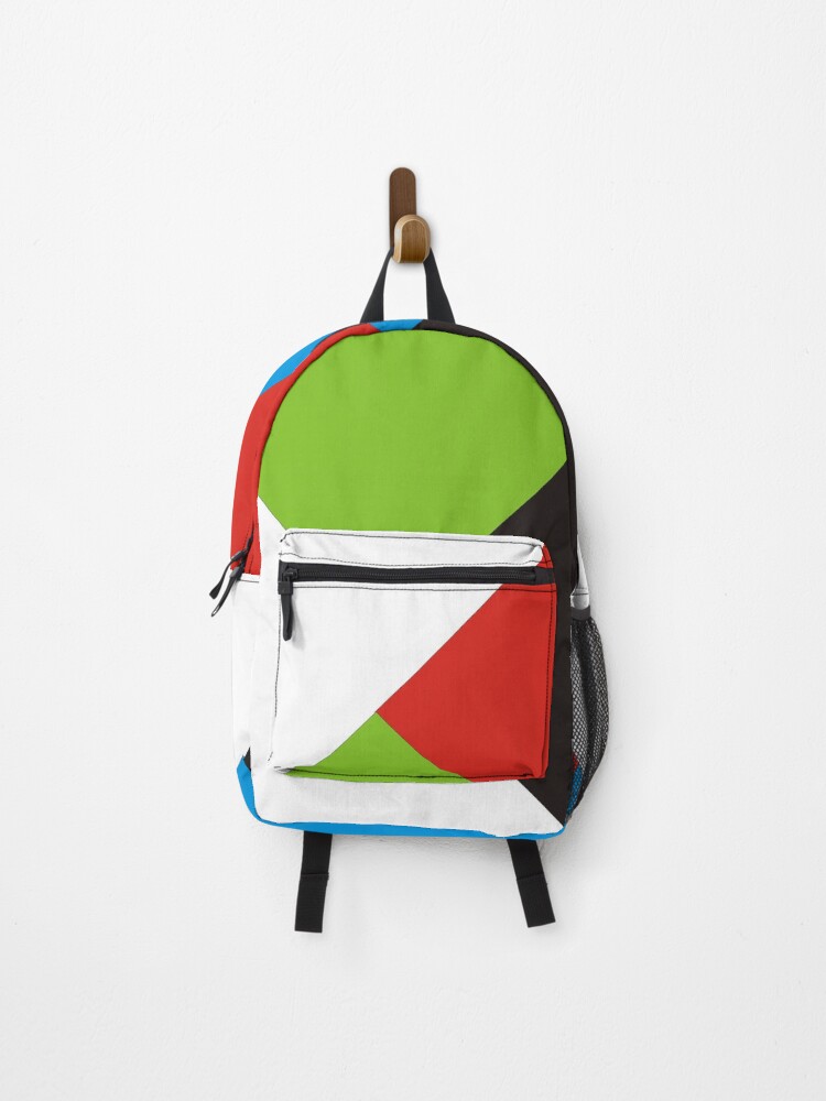 Thumbnail 1 of 3, Backpack, Color Square  designed and sold by raza20.
