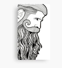 sexy beard Canvas Print