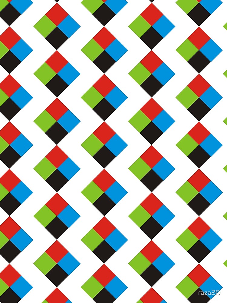Thumbnail 3 of 3, Scarf, Color Square  designed and sold by raza20.