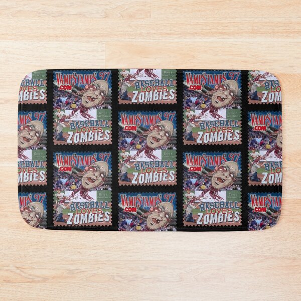 Item preview, Baseball Loves Zombies designed and sold by halfmoonharry.