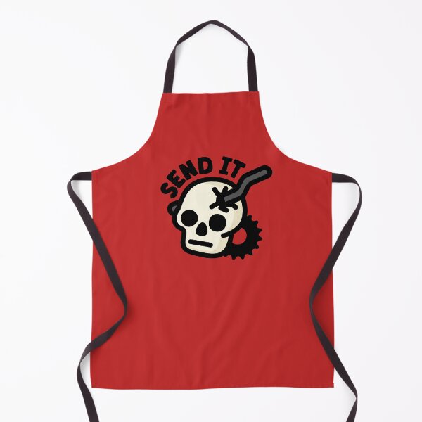 Item preview, Send It Cycling Skull designed and sold by hadicazvysavaca.
