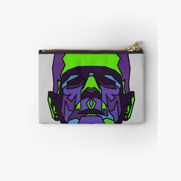 Item preview, Copy of Halloween Monster - Purple Green - Geometric - Frankenstein monster designed and sold by Geometricshow.