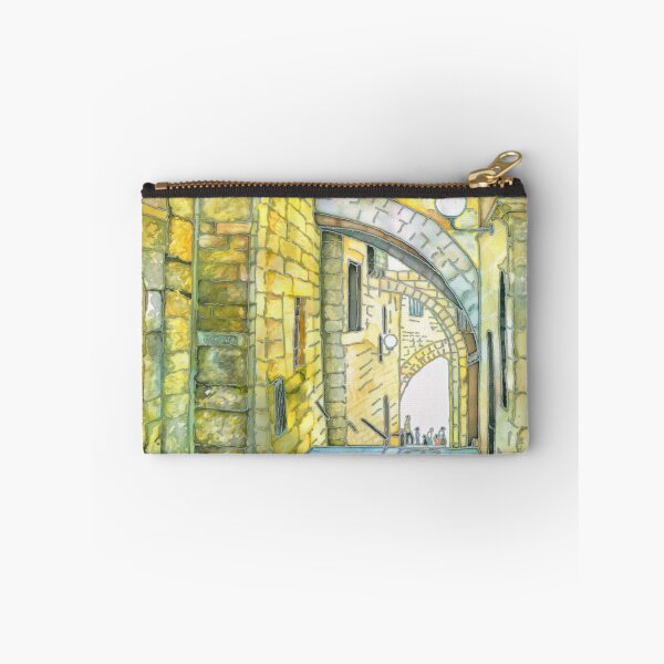 Item preview, Old City Jerusalem Israel Silk Painting designed and sold by Melvyn Kahan.