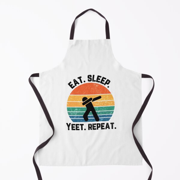Item preview, Eat Sleep Yeet Repeat Sunset Black Text designed and sold by Sour Soul.