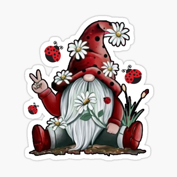 Christmas Gnome Stickers Redbubble - gnome suit roblox
