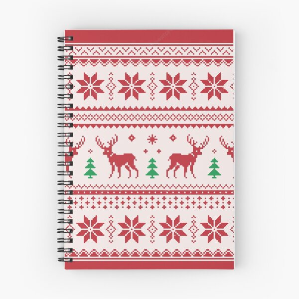 Item preview, Patrón de punto vintage navideño designed and sold by Graphix-Space.