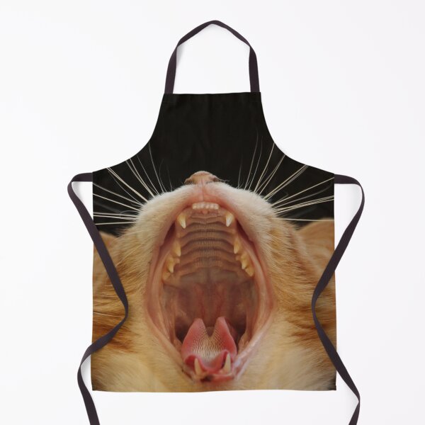 Item preview, Funny Cat Yawning Wide Open Mouth designed and sold by TriadArtDesign.