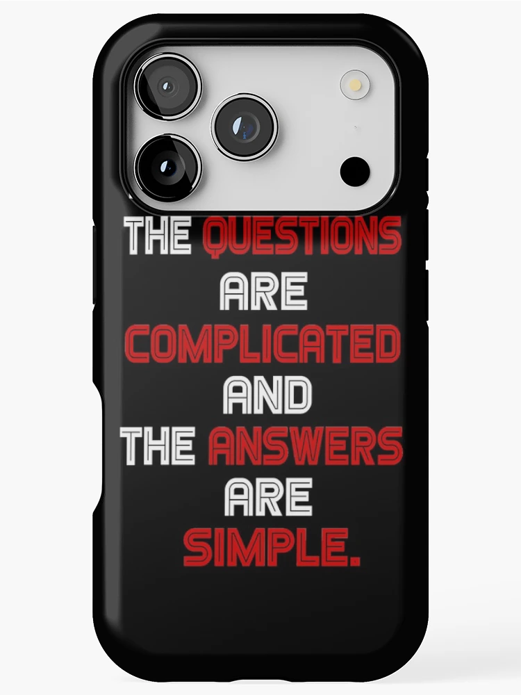 Thumbnail 1 of 4, iPhone Case, Quiz Test Riddle designed and sold by Fashimation20.