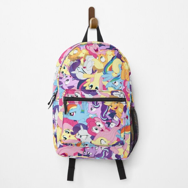 New Under One Sky Glitter Shimmer Multicolor Silver Unicorn Backpack Holo  Bag