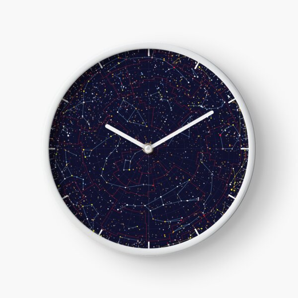 Night Constellations Clock