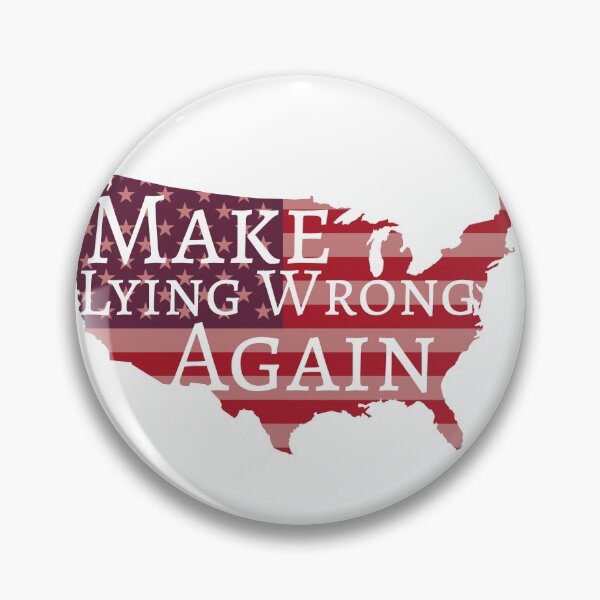 Item preview, Make Lying Wrong Again designed and sold by juvajay.