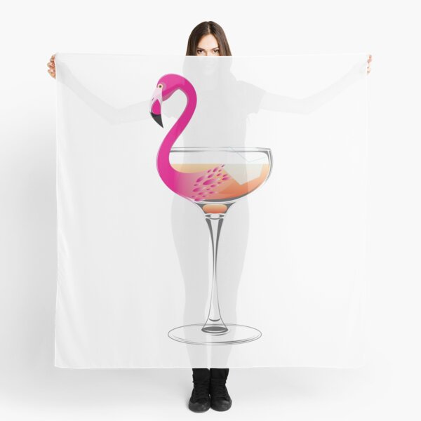 drunk flamingo clipart