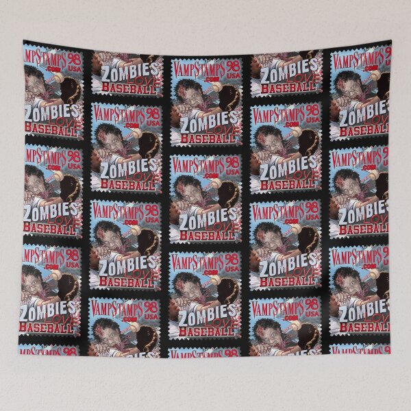 Item preview, Zombies Love Baseball designed and sold by halfmoonharry.
