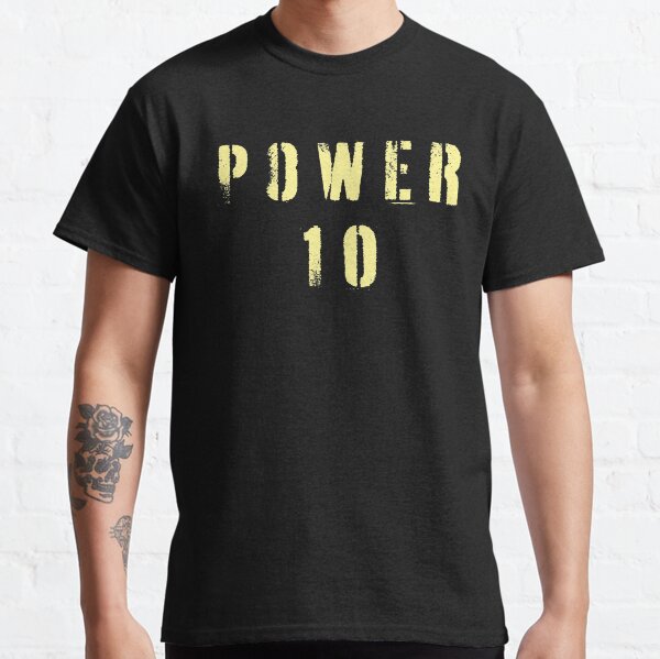 Crew Team Rowing Row Coxswain Power 10 Classic T-Shirt