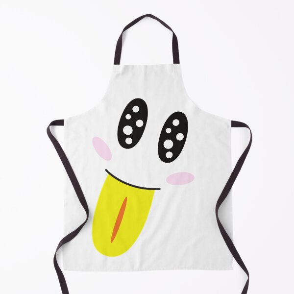 Item preview, Happy, smiling, white ghost, pink cheeks, poking tongue out. Easy costume designed and sold by JellyBeenzz.